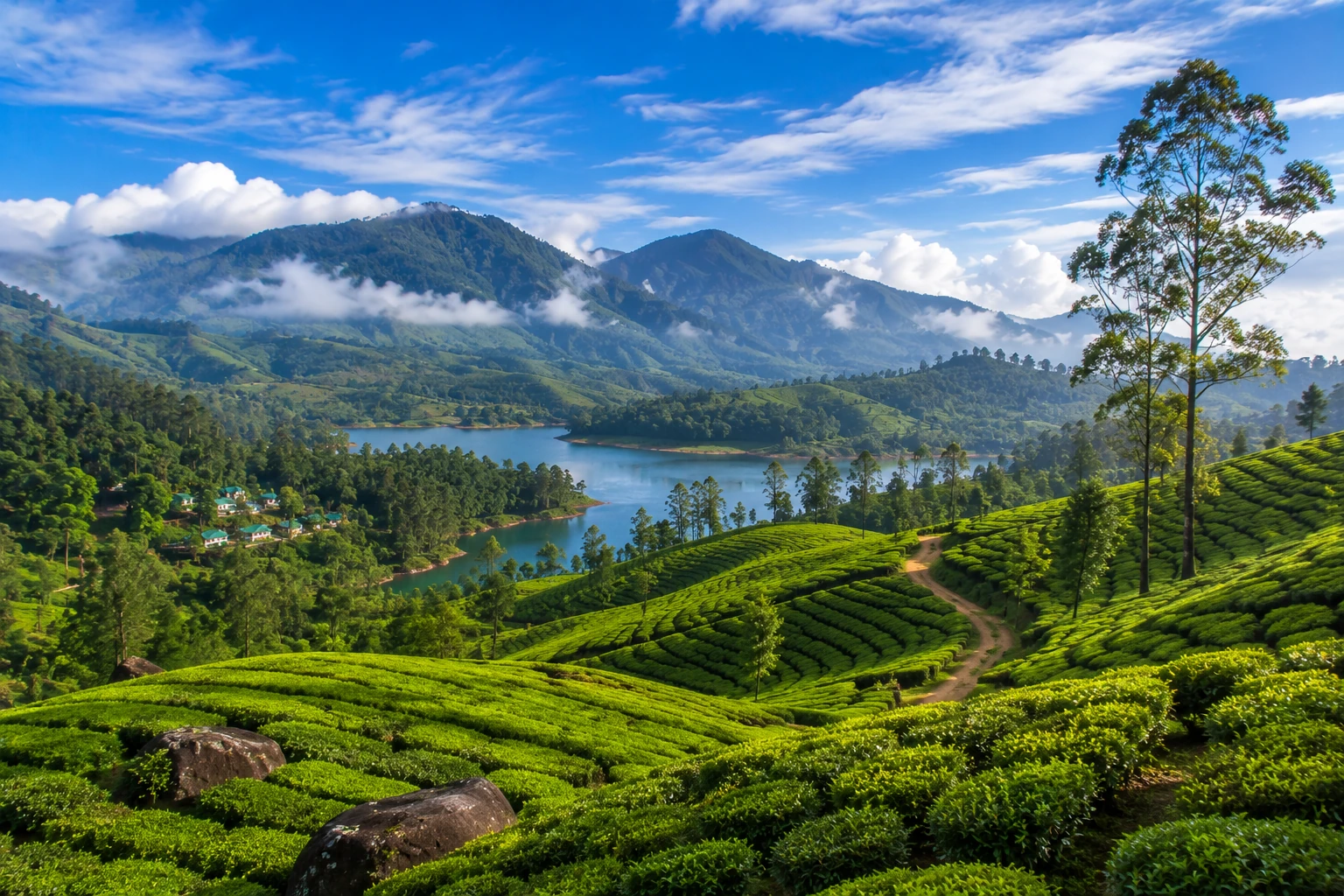 Munnar Tea Gardens & Eco-Nature Getaway
